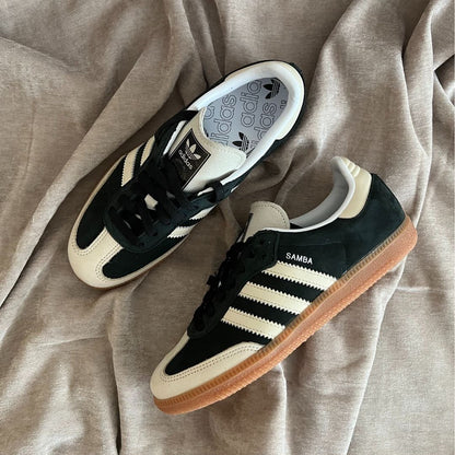 Samba negro con beige