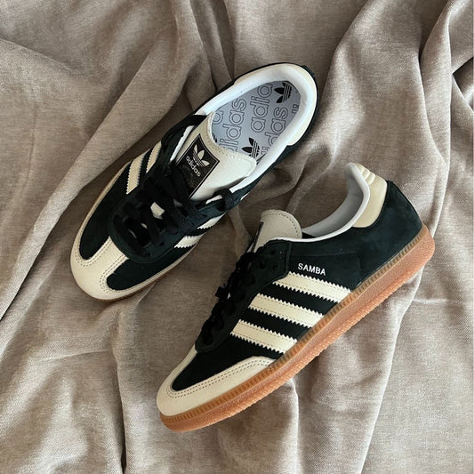 Samba negro con beige