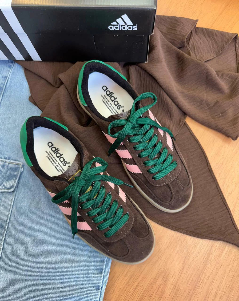GAZELLE CHOCO Y VERDE