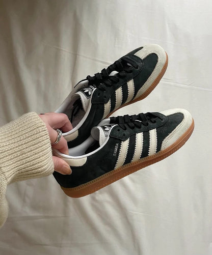 Samba negro con beige